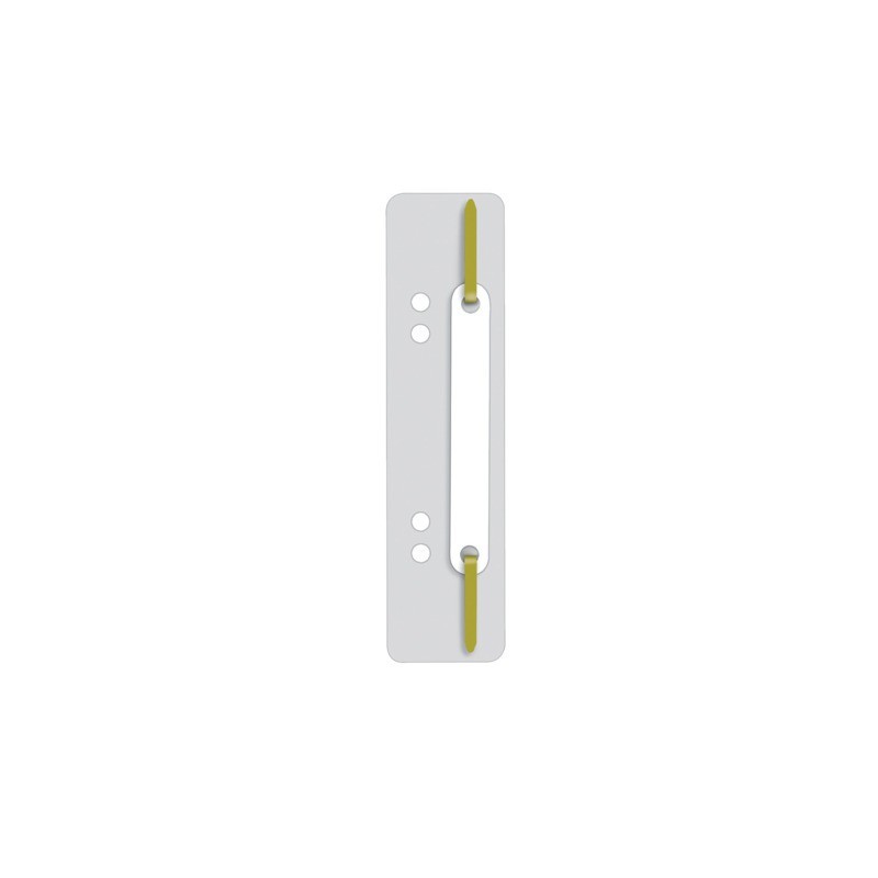 Pressini fermafogli Q-Connect 34x150 mm grigio conf. da 25 - 2012500910