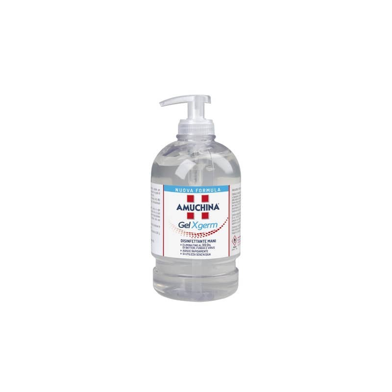 Disinfettante mani Amuchina Gel X-Germ 500 ml con dosatore - 06-0012