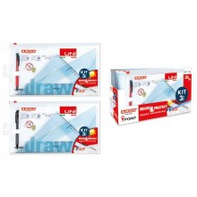 Set coppia di squadre + portamine linea Arda Uni 45 e 60° 70330ZIP (Conf.10)