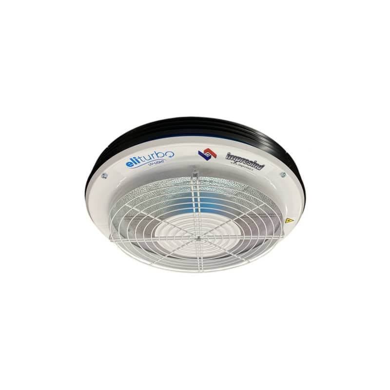 Sanificatore-Miscelatore d'aria con tecnologia UV-C Eliturbo UV-Light grigio - UVL-100