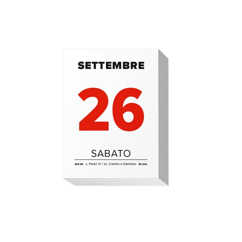 Blocco da muro 2027 commerciale formato 8,5x11,5 cm - 27-BM213 (Conf.5)
