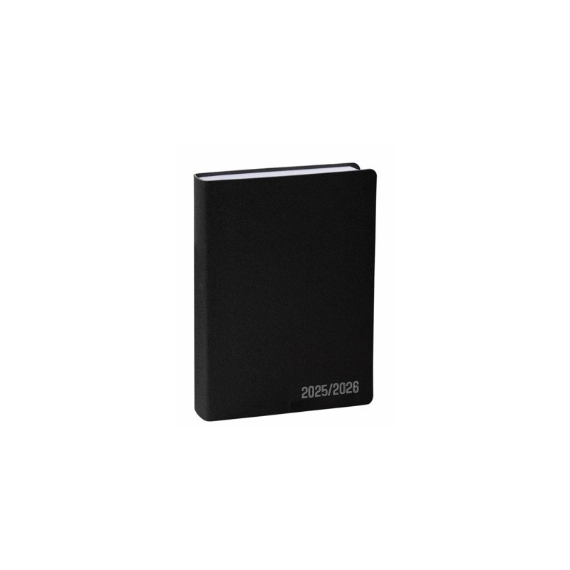 Agenda giornaliera Quo Vadis 12 mesi Eurotexagenda 25/26 M Galaxy nero - 12x17 cm - 12869426MQ
