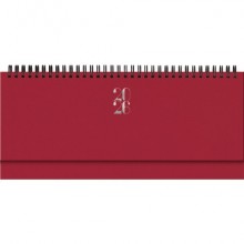 Planning 2026 spiralato 29,8x10,5 cm Gommato rosso 26-023000403C