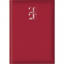 Agenda giornaliera 2027 Egadi s/d abbinati copertina gommata 17x24 cm rosso rubino - 27-350FT-C21