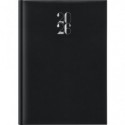 Agenda settimanale 2027 Egadi s/d abbinati copertina gommata A4 nero - 27-524FT-C01