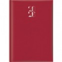Agenda settimanale 2027 Egadi s/d abbinati copertina gommata A4 rosso rubino - 27-524FT-C21