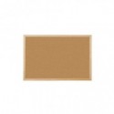 Pannello in sughero Q-Connect 120x90 cm con cornice in legno - KF03568
