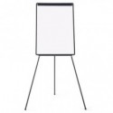 Lavagna a fogli mobili con treppiede Q-Connect 70x100 cm plastica nero - non magnetica - KF04173