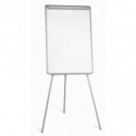 Lavagna magnetica a fogli mobili con treppiede Q-Connect 70x100 cm plastica grigio - KF04166