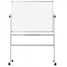 Lavagne cancellabili Bi-office Revolver - magnetica doppia girevole bianca - 120x90 cm bianco - QR0203