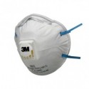 Maschera facciale monouso Moulded 3M serie 8000 Classic con valvola FFP2 conf. 10 pezzi - 7100142986
