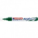 Marcatore acrilico Edding 5100 - punta tonda 2-3 mm tratto medio - verde-muschio - E-5100 904