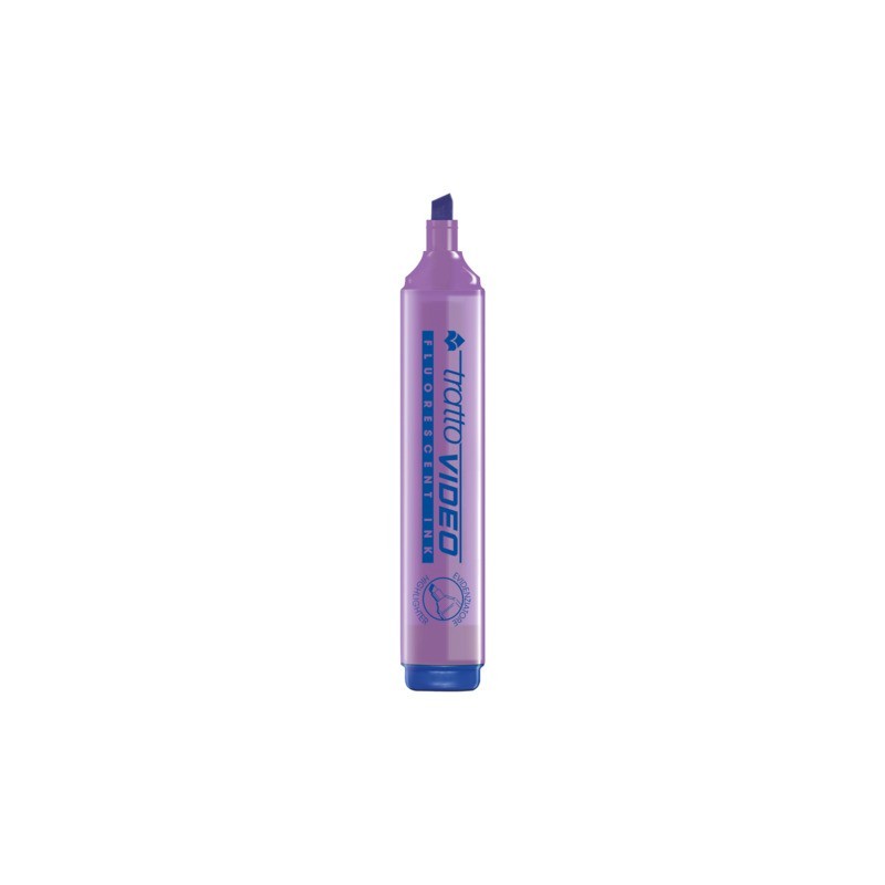 Evidenziatore Tratto Video 1-5 mm viola  F830210 (Conf.12)