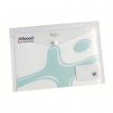 Buste trasparenti con bottone Rexel Ice porta biglietti da visita A4 trasparente conf. da 5 pezzi - 2101663