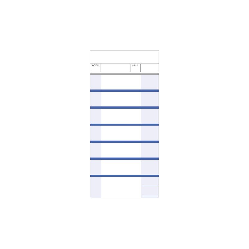 Comande a 7 tagliandi snap O.C.L. 2 copie - 0209