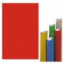 Carta crespa metallizzata Deco 50x150 cm - 51 g/m² - rosso - 2196/3 (Conf.5)