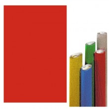 Carta crespa metallizzata Deco 50x150 cm - 51 g/m² - rosso - 2196/3 (Conf.5)