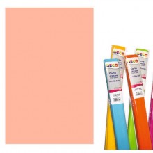 Carta crespa Deco 50x250 cm - 40 g/m² - rosa carne - 10713/07 (Conf.10)