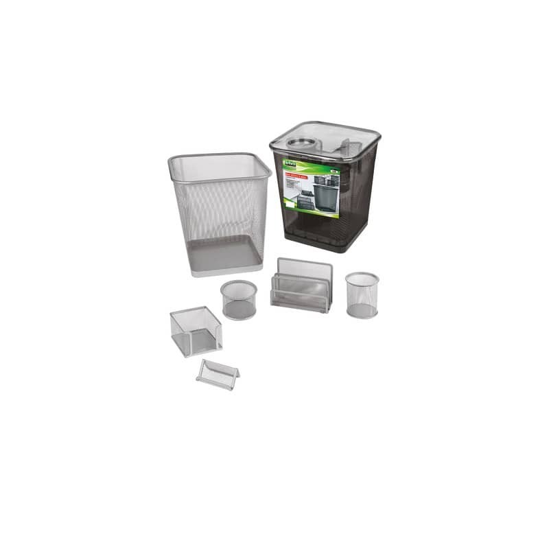 Set da scrivania Lebez nero  1426-N