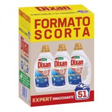 Detersivo liquido per bucato Dixan Expert smacchiante da 17 lavaggi - conf. 3 pezzi - 2970186