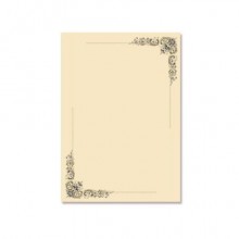 Carta pergamena Deco A4 - 120 g/m² - conf. 10 fogli - 06700