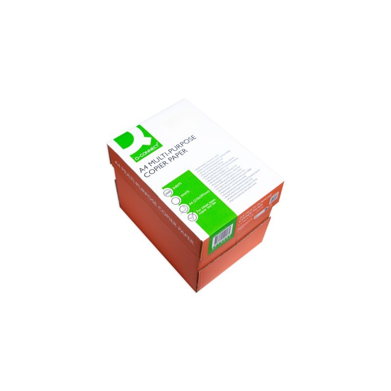 Carta per fotocopie A4 Q-Connect 75 g/m² - risma da 500 fogli - KF10057 (Conf.5)