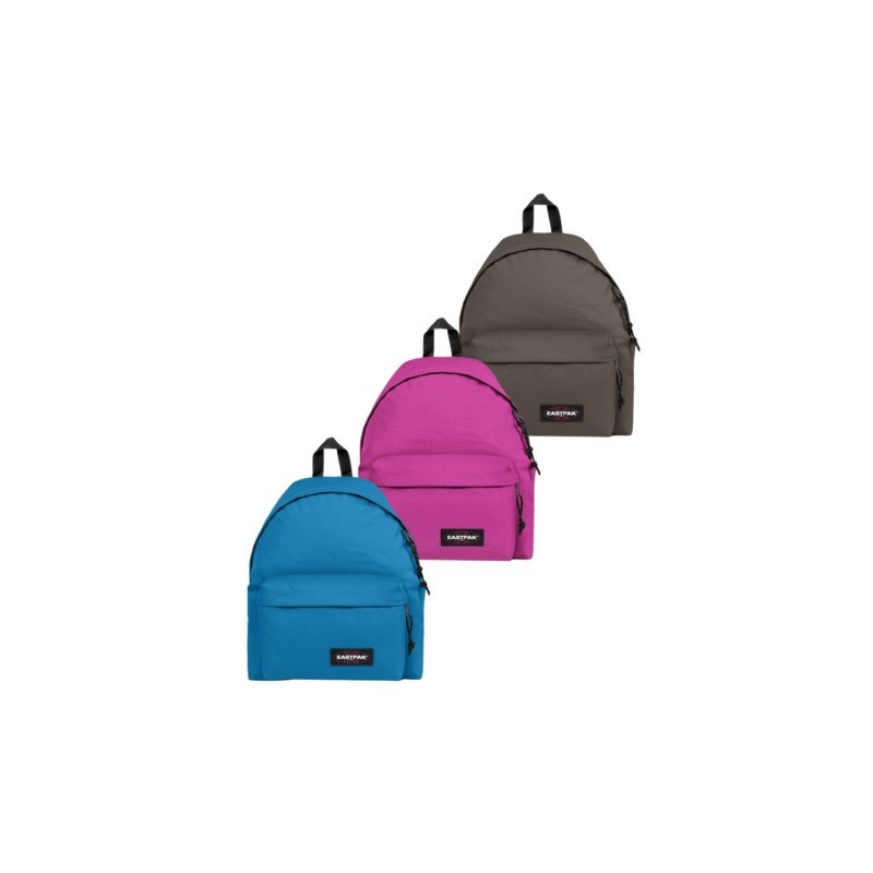 Set 6 zaini Eastpak Padded Pak'r® 24 L 2 Voltaic Blue, 2 Silent Stone, 2 Tropical Pink