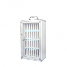 Armadietto portacellulari da 36 posti in alluminio Iternet con serratura 29x19x50 cm - 3449
