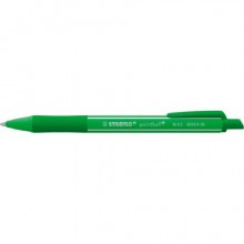 Penna a sfera a scatto Stabilo Pointball Colorful 0,5 mm verde menta - 6033/4-36 (Conf.10)