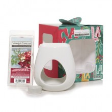 Set bruciatore Yankee Candle per cera da fondere Mistletoe Charm - 2655957E (Conf.4)