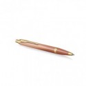 Penna a sfera a scatto Parker IM punta media inchiostro blu Ritual Orange CT - 2203902