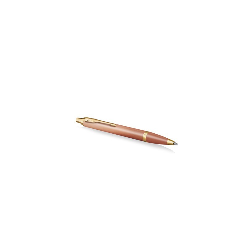 Penna a sfera a scatto Parker IM punta media inchiostro blu Ritual Orange CT - 2203902