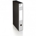 Registratore protocollo con custodia Q-Connect dorso 5 cm - 28,5x35 cm - grigio - 0201041/PM.GR (Conf.9)