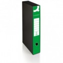 Registratore commerciale con custodia Q-Connect dorso 5 cm - 28,5x32 cm - verde - 0201041/QM.VE (Conf.9)