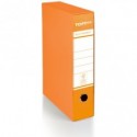Registratore protocollo con custodia TOPToo by Q-Connect dorso 5 cm - 28,5x35 cm - arancio - 0201042/PM.AR (Conf.9)