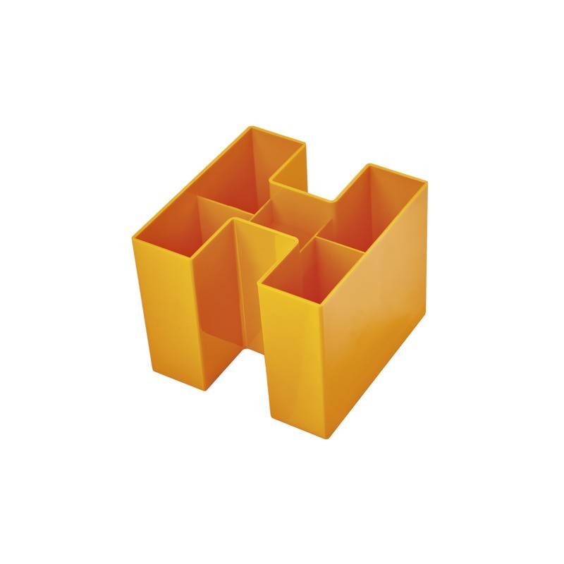 Portapenne Han Bravo a 5 scomparti Trend Colour arancione - 1 - 17455-51
