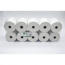 Rotoli registratore di cassa Rotolificio Pugliese BPA Free 48 g/m² - 80 mm foro 12 mm - conf. 10 pz - NBA7980TW