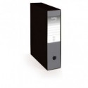Registratore protocollo con custodia TOPToo Plus by Q-Connect dorso 8 cm - 28,5x35 cm - grigio - 0201043/P.GR