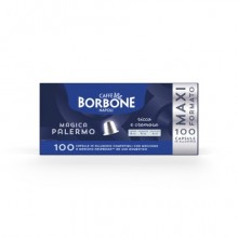 Capsule compatibili Nespresso® Caffè Borbone Magica Palermo miscela blu - conf. 100 pz  - REBMAGPALERMO10X10N
