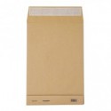 Buste a sacco Blasetti Monodex Avana in carta kraft 120 g/m² - fondo quadro - 23+4x33 cm - conf. 250 pz - 0934