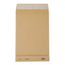 Buste a sacco Blasetti Monodex Avana in carta kraft 120 g/m² - fondo quadro - 23+4x33 cm - conf. 250 pz - 0934