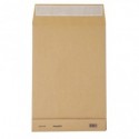 Buste a sacco Blasetti Monodex Avana in carta kraft 120 g/m² - fondo quadro - 25+4x35,3 cm - conf. 250 pz - 0935