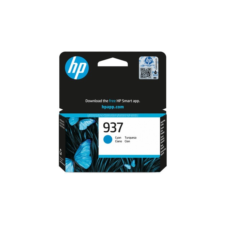 Cartuccia HP 937 ciano -  4S6W2NE