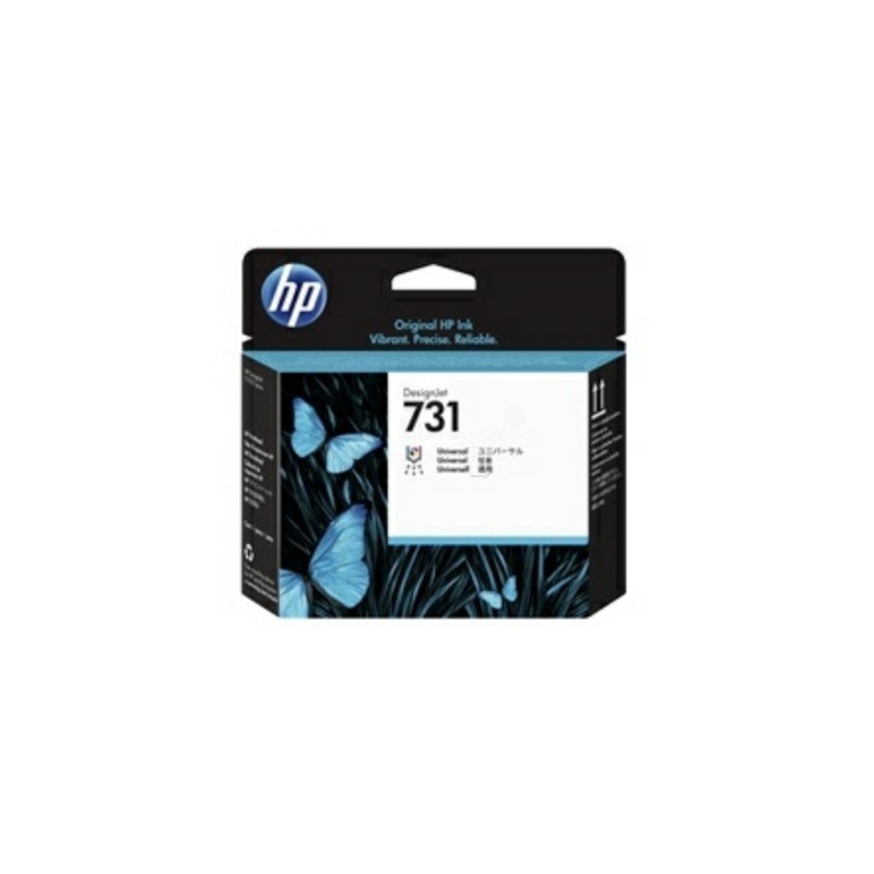 Testina di stampa HP 731 nero opaco, nero per foto, grigio, ciano, giallo, magenta - P2V27A