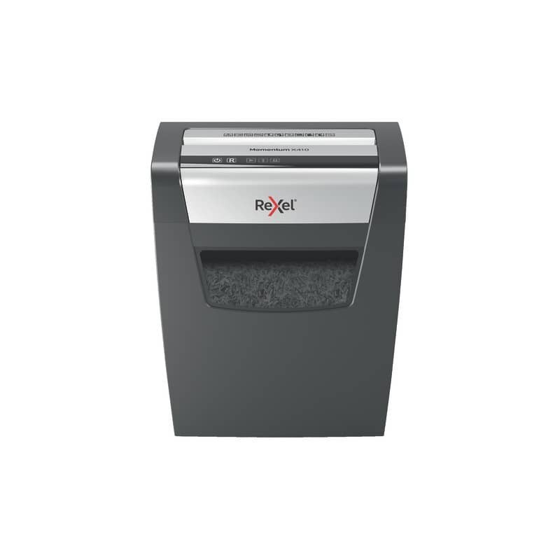 Distruggidocumenti uso moderato Rexel Momentum X312 - P-3 - 23 L - taglio a frammenti 5x42 mm - 2104572EU