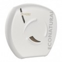 Dispenser per carta igienica maxi jumbo Lucart Professional Econatural Flow 35,7x35x14,2 cm bianco - 892518