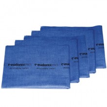 Panno in ultra multifibra (min 0,15 D.tex) Eudorex Pro Microblu vetri 40x50 cm - conf. 5 pz - A853