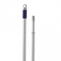 Manico telescopico in metallo verniciato Eudorex Pro con foro + filetto 150 cm - A358