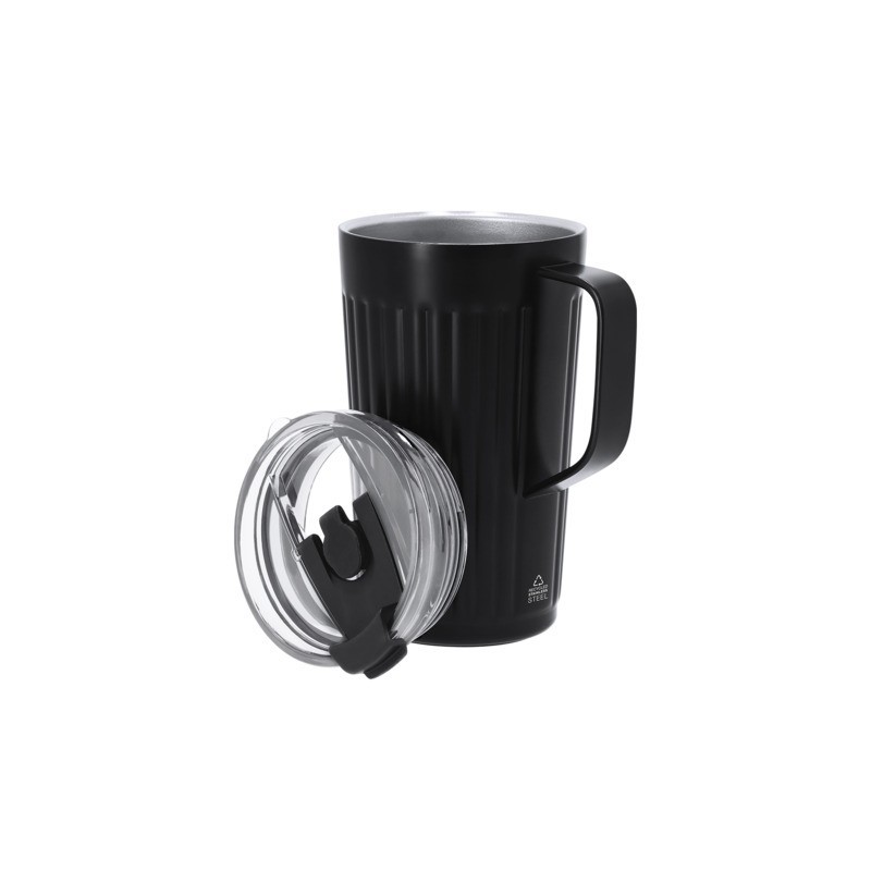 Tazza termica Korplax realizzata in acciaio inossidabile doppia parete 350 ml - 21342