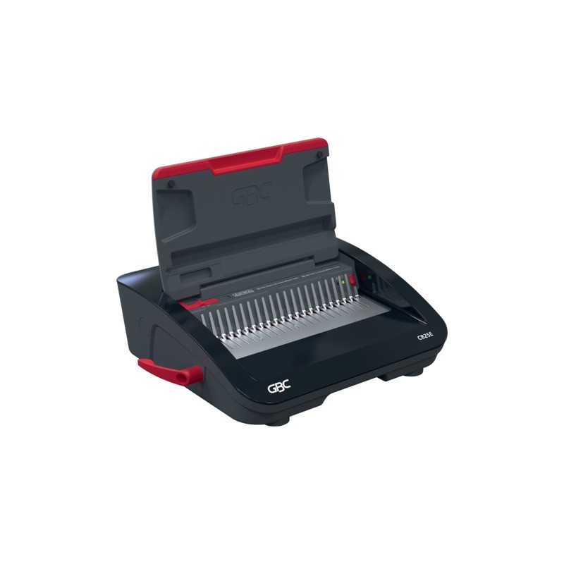 Rilegatrice elettrica a dorsi plastici GBC CombBind® CB25E A4 - rilega fino a 390 ff - nero - 4410064